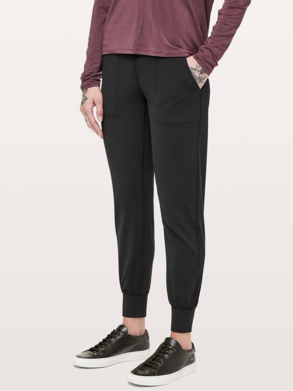 Lululemon Align High Rise Joggers 28" Black Activewear Yoga Casual Workout Gym - Picture 2 of 15